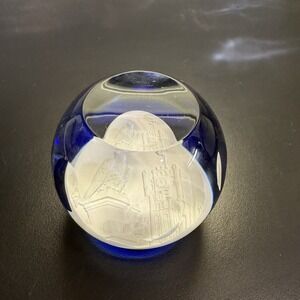 Caithness Scotland Limited Edition Glass Paperweight 177 / 300 Brewhouse Eagle